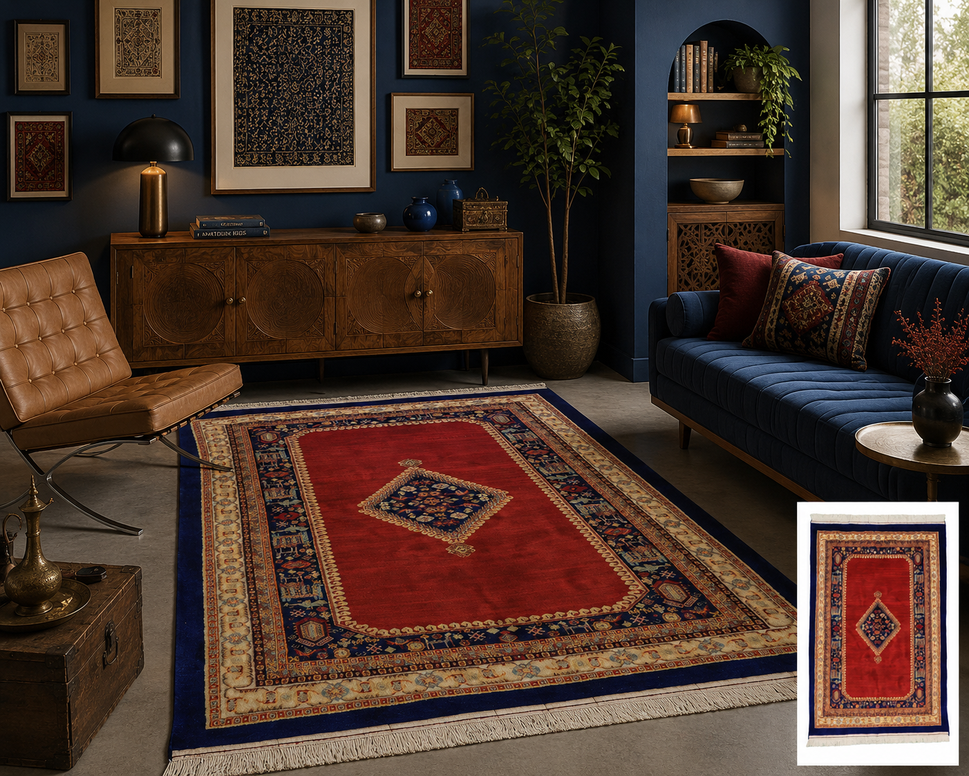 تفاوت فرش عشایری، روستایی و شهری چیست؟